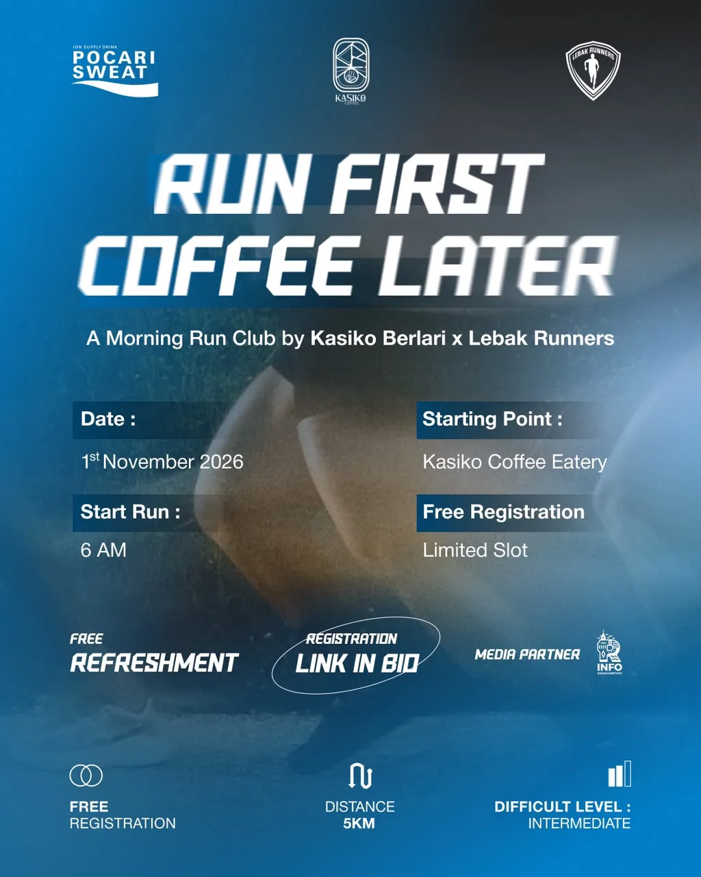 Run First Coffee Later